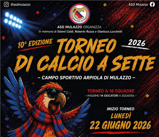 Memorial Caldi, Ruzza, Lucchetti – Torneo di Calcio a 7