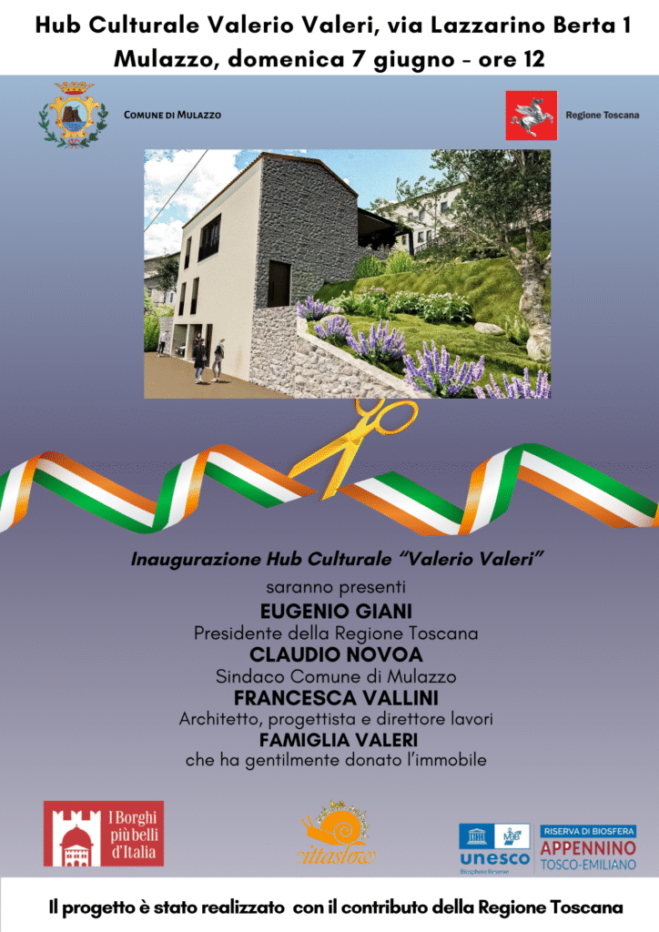 Inaugurazione Hub culturale Valerio Valeri